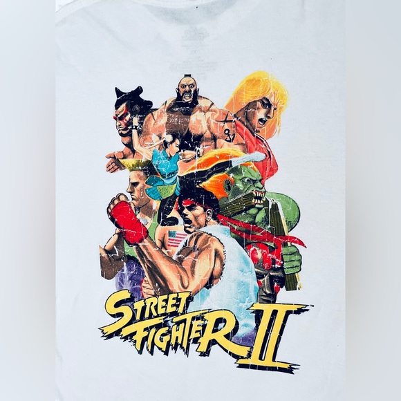 Capcom Street Fighter 2 Video Game Graphic T-Shirt Mens size XL - Picture 2 of 8